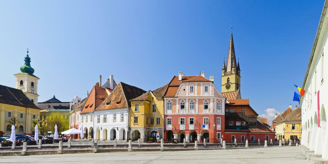 Interex Apartment Sibiu Exteriör bild